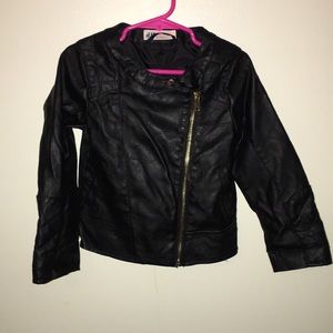 H&M kids -faux  leather jacket